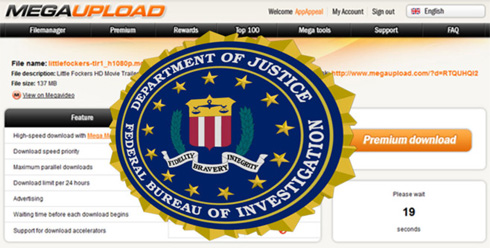 Megaupload fermé par le FBI