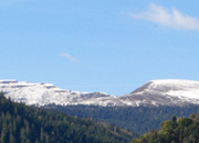 Première neige dans le Cantal