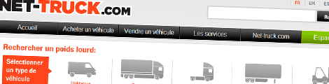 V3 pour le spécialiste du camion d'occasion