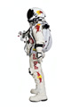 Combinaison de Felix Baumgartner (gauche)