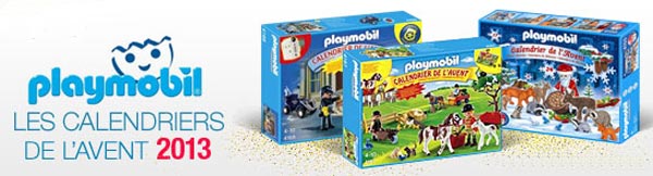 Calendrier de l'avent Playmobil 2013