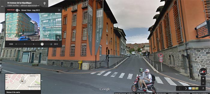 Google Street View Aurillac