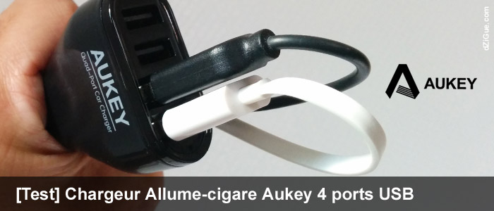 Chargeur allume-cigare Aukey