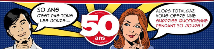 TOTALGAZ 50 ans