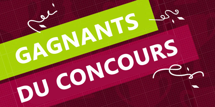Gagnants concours