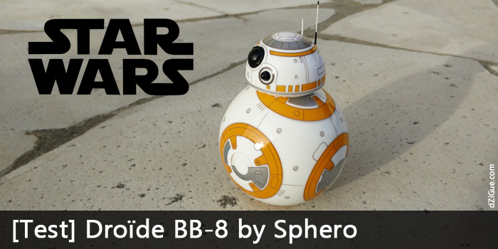 Test doïde BB-8 Star Wars