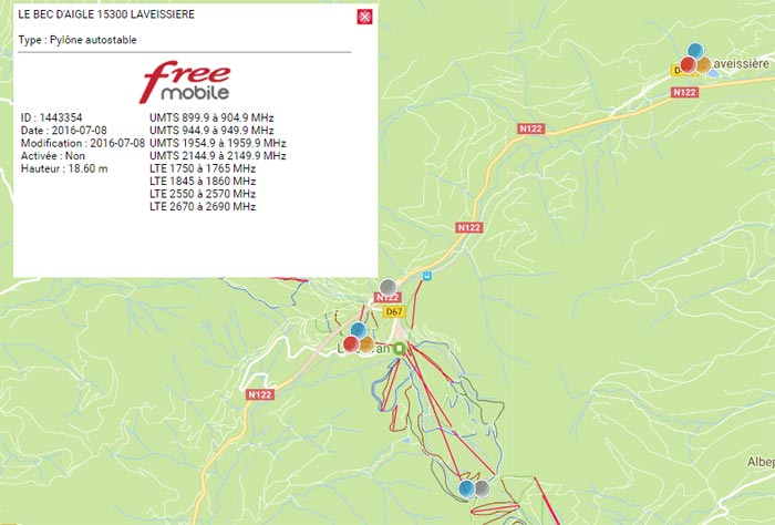 Antenne Le Lioran Cantal