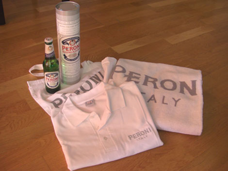 BuzzKit bière Peroni Nastro Azzurro