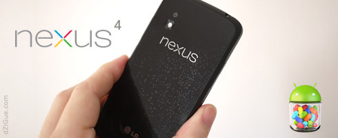 J’ai commandé le Nexus 4 !