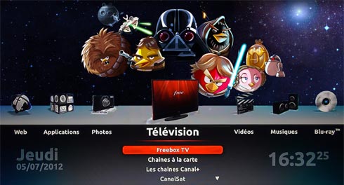 Fond d’écran Cartoons & Movies pour Freebox