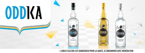 ODDKA, une nouvelle vodka arrive en France