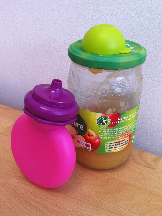 BEABA Gourde à compote réutilisable Babypote® - Rose pas cher