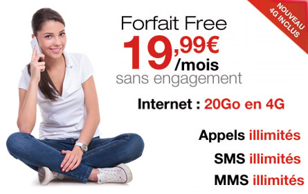 La 4G chez Free Mobile, c’est partie…