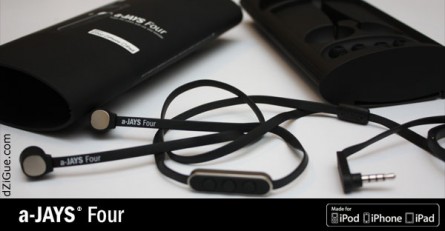 [Test] Écouteurs intra-auriculaires a-JAYS Four pour iPhone