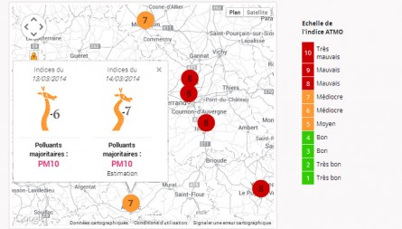 Pollution en Auvergne !