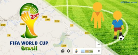 Google Street View : Pegman en mode football