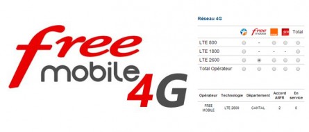 La 4G Free Mobile dans le Cantal !