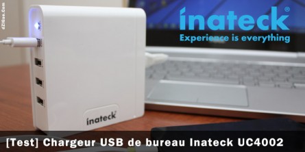 Chargeur USB de bureau Inateck