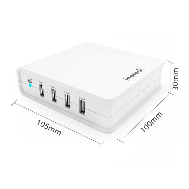 Dimensions Inateck UC4002