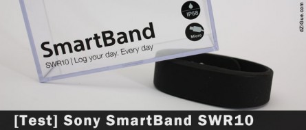 Sony Smartband, le tracker d’activité…