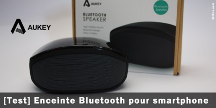 Enceinte Bluetooth pour smartphone Aukey