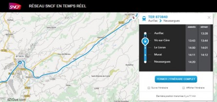 SNCF Maps : Pour localiser les trains en temps réel