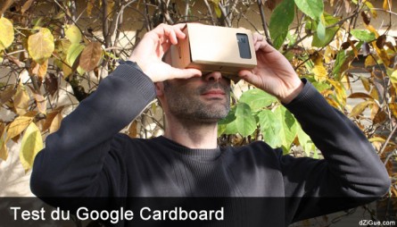 Google Cardboard : casque de réalité virtuelle en carton