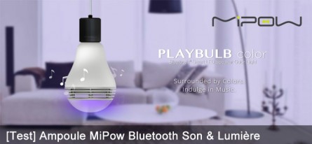 PLAYBULB une ampoule multi-color musicale