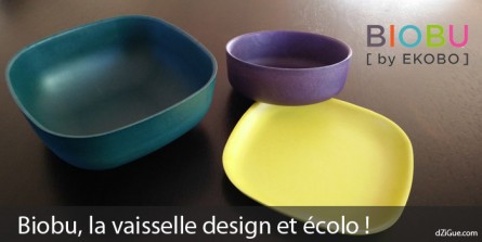 Biobu by Ekobo, la vaisselle design et écolo !