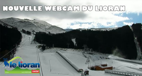 Nouvelle webcam pour la station de ski du Lioran
