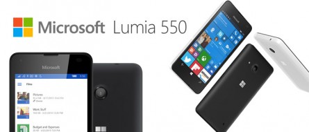 Microsoft Lumia 550 pour débuter avec Windows 10 Mobile