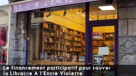 Le financement participatif pour sauver la Librairie A l’Encre Violette