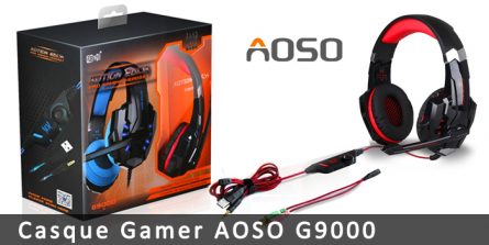 Casque gamer Aoso G9000