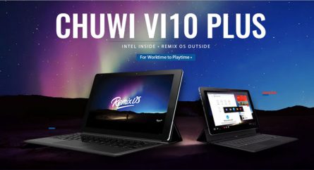 Chuwi Vi10 Plus, tablette hybride sous Windows 10 et Remix OS