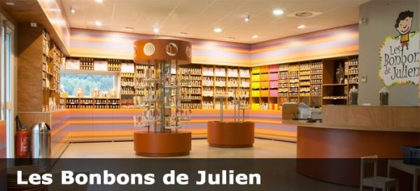 Les bonbons de Julien de Bourg-Argental