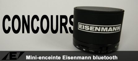 [Concours] Mini-enceinte Eisenmann bluetooth à gagner