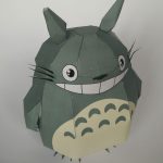 Totoro paper-toy dessus