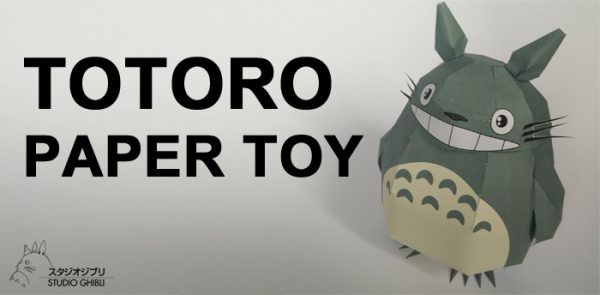 Totoro Paper Toy