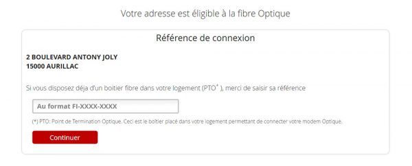 La Fibre Free disponible à Aurillac