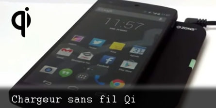 Chargeur sans fil pour smartphone