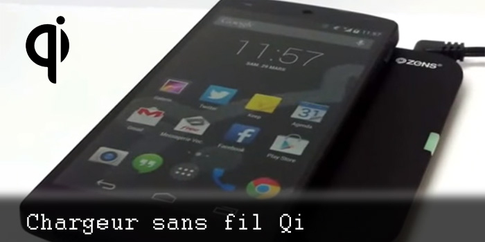 Chargeur sans fil Qi