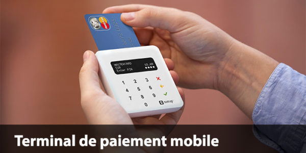 Terminal de paiement mobile sur tablette ou smartphone